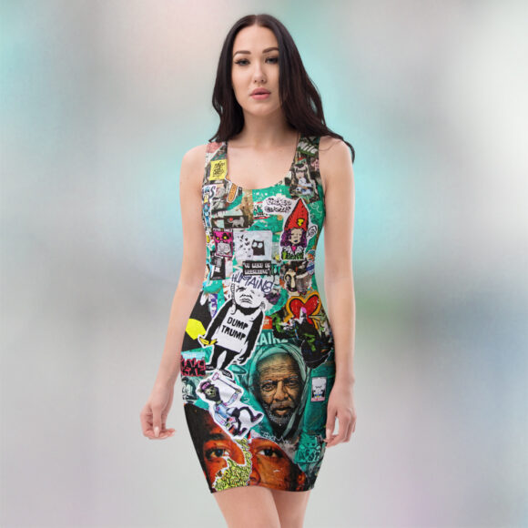 Pop Chaos Sleeveless Dress